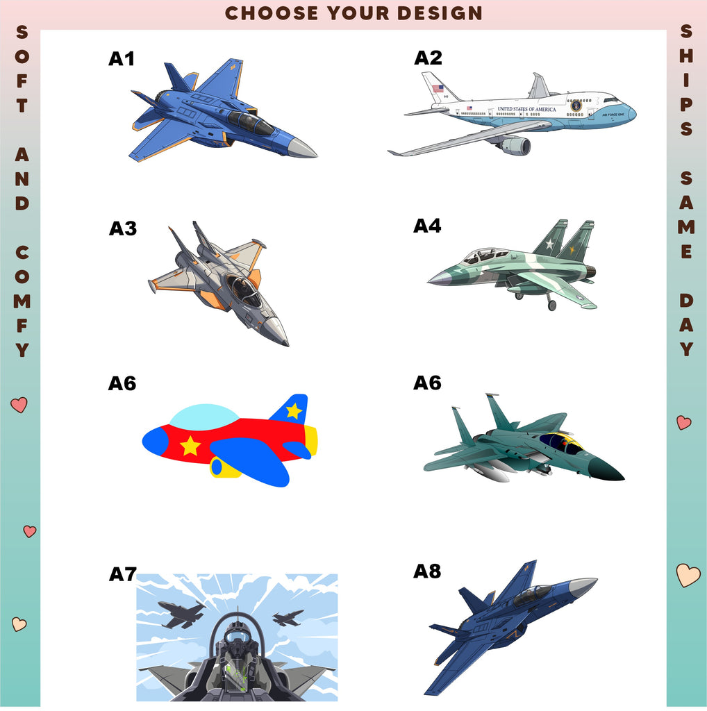 Jet Personalized Pillowcases