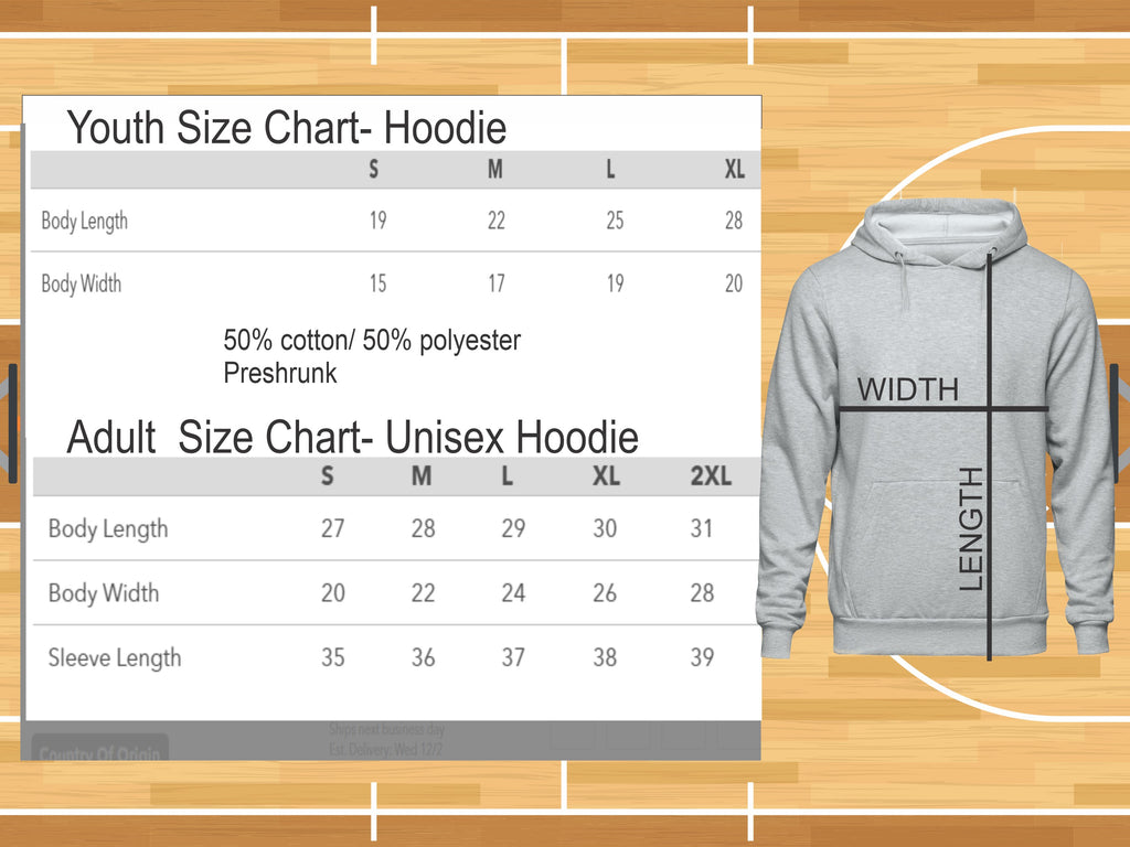 Basketball Lines Hoodie