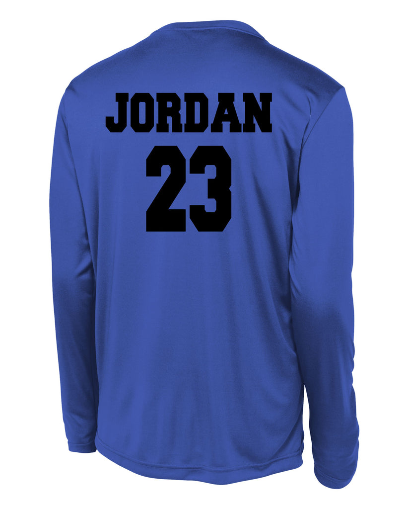 CENTEX 2023 ROYAL BLUE LS PERFORMANCE TEE