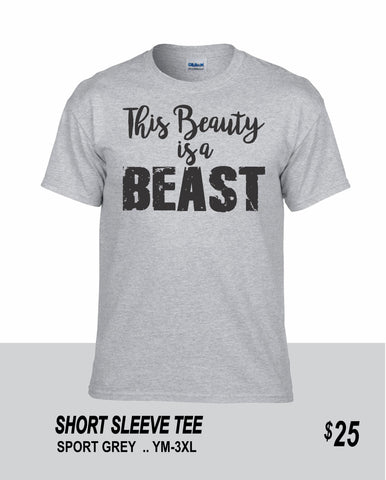 Basketball SS This Beauty is a Beast Tee