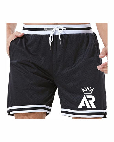 AUSTIN ROYALS 2023 BLACK RETRO PERFORMANCE SHORTS