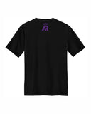 AUSTIN ROYALS 2023 CONDUCT YOUR BUSINESS BLACK SHORT SLEEVE PERFORMANCE TEE