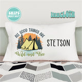 Personalized Camping Pillowcase