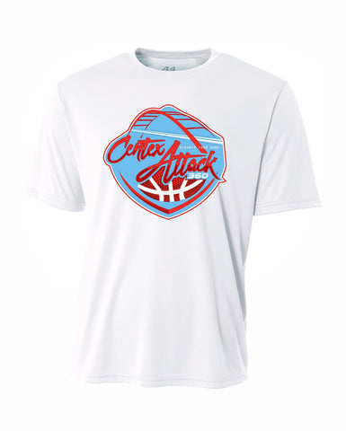 CENTEX ATTACK 360 2024 WHITE SHORT SLEEVE PERFORMANCE TEE