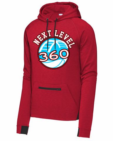 NEXT LEVEL 2023 RED PERFORMANCE HOODIE