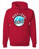 NEXT LEVEL 2023 RED HOODIE