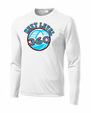 NEXT LEVEL 2023 WHITE LS PERFORMANCE TEE
