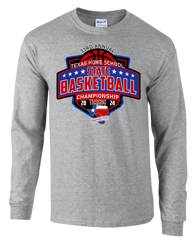 THSSBC 2024 SPORT GREY LONG SLEEVE TEE