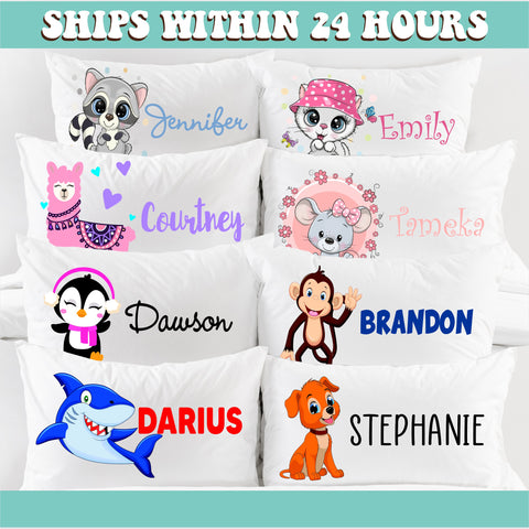 Cute Animal Personalized Pillowcases