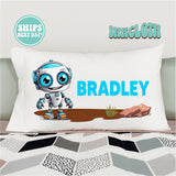 Personalized Robot Pillowcase