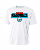 LEVEL 2023 WHITE SHORT SLEEVE PERFORMANCE TEE LOGO 3