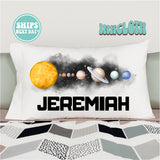 Personalized Solar System Pillowcase