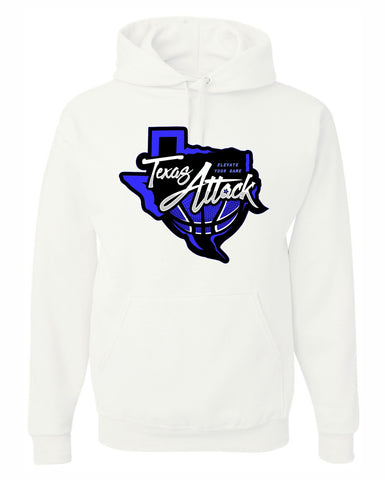 TEXAS ATTACK 2024 WHITE HOODIE