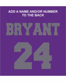 AUSTIN ROYALS 2023 BASKETBALL PURPLE SHORT SLEEVE PERFORMANCE TEE