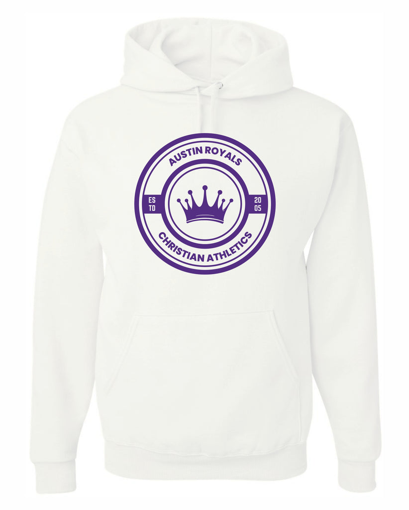 Austin Royals 2025 White HOODIE