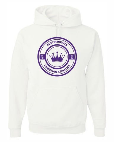 Austin Royals 2025 White HOODIE