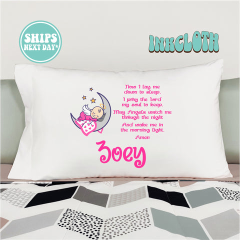 Personalized Baby Girl Pillowcase