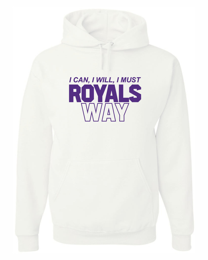 Austin Royals 2025 White HOODIE