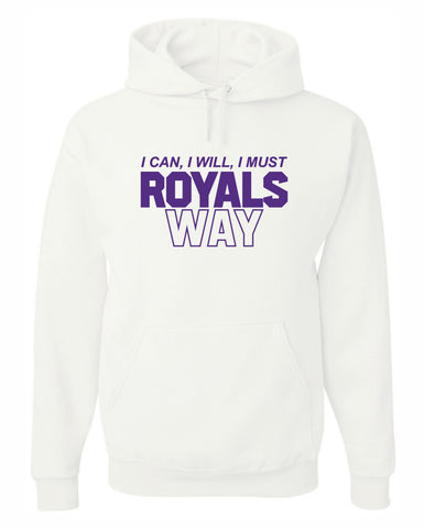Austin Royals 2025 White HOODIE