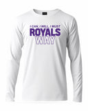 Austin Royals 2025 WHITE LS PERFORMANCE TEE