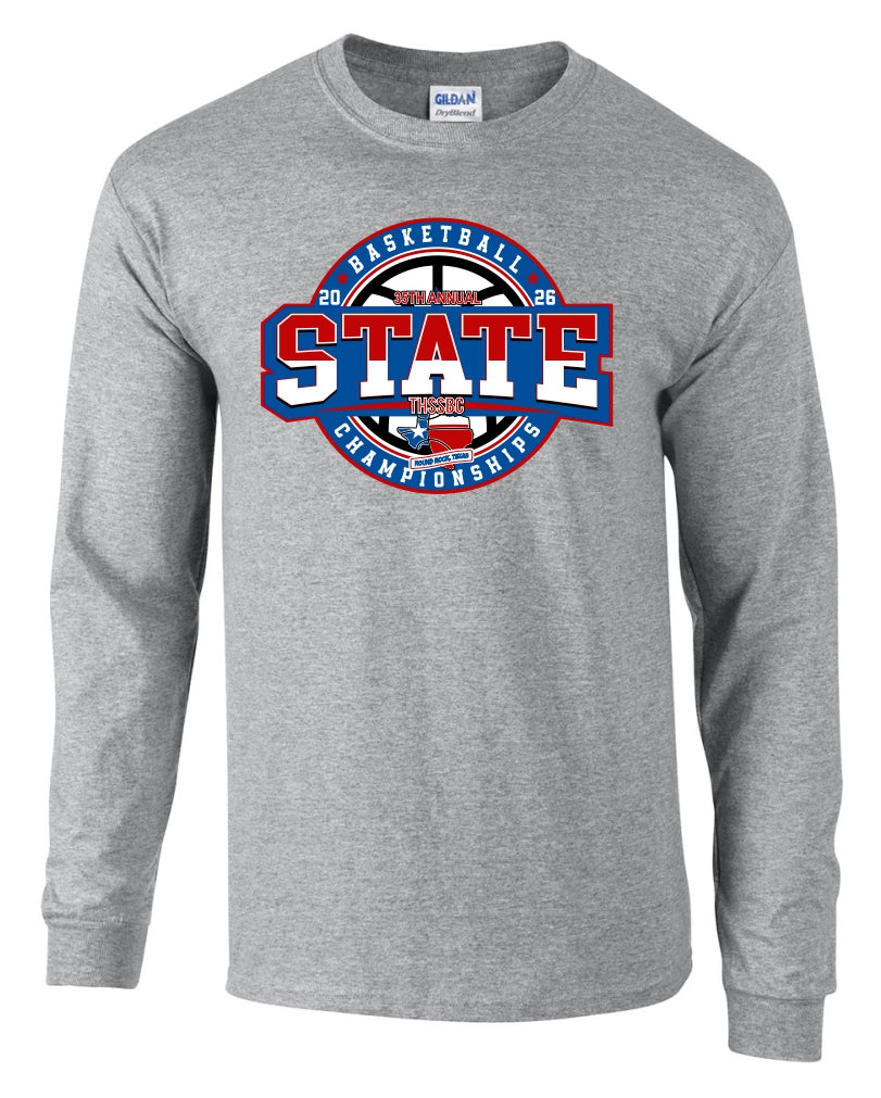 THSSBC 2026 SPORT GREY LONG SLEEVE TEE