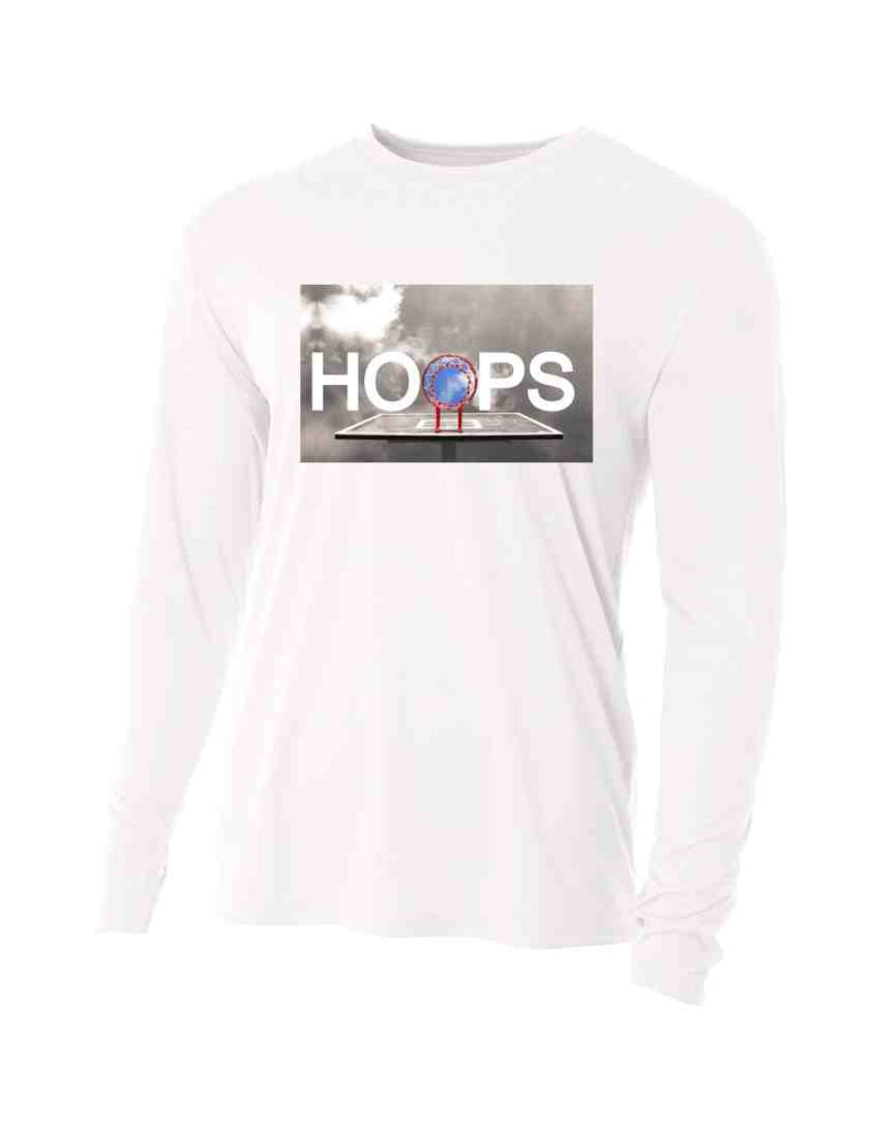 HOOPS LONG SLEEVE PERFORMANCE SHIRT