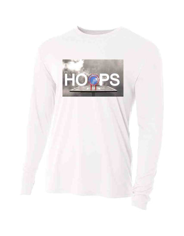 HOOPS LONG SLEEVE PERFORMANCE SHIRT
