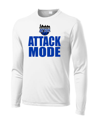 CENTEX 2023 ATTACK MODE WHITE LS PERFORMANCE TEE