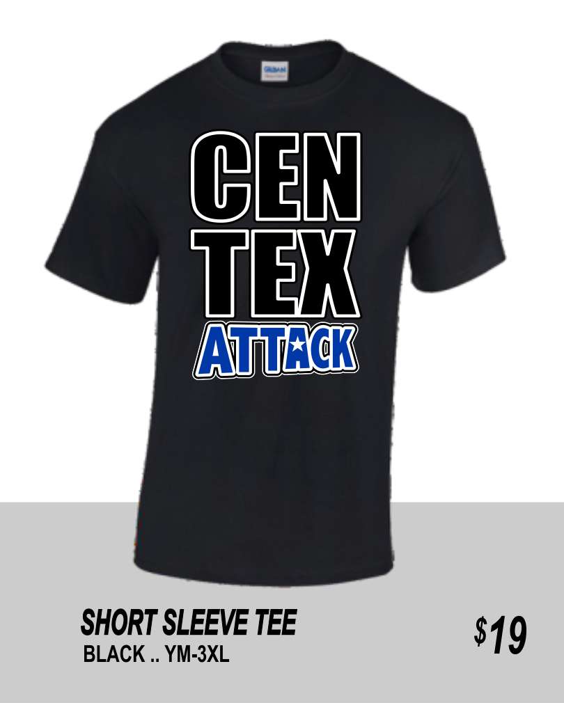 CENTEX 2019 BLACK SHORT SLEEVE TEE