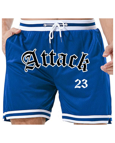 CENTEX 2023 ROYAL ATTACK RETRO PERFORMANCE SHORTS