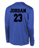 CENTEX 2023 ROYAL BLUE LS PERFORMANCE TEE