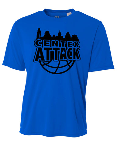 CENTEX 2023 ROYAL BLUE SS PERFORMANCE TEE